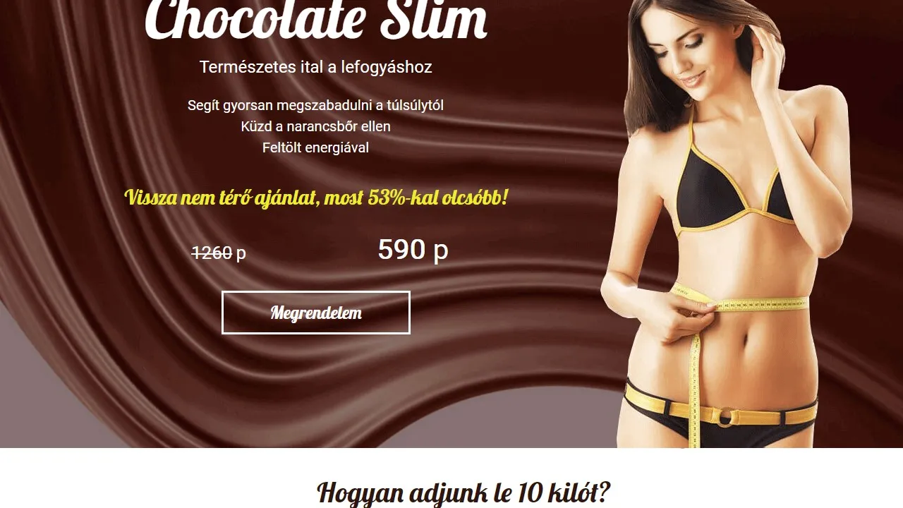 chocolate slim ára