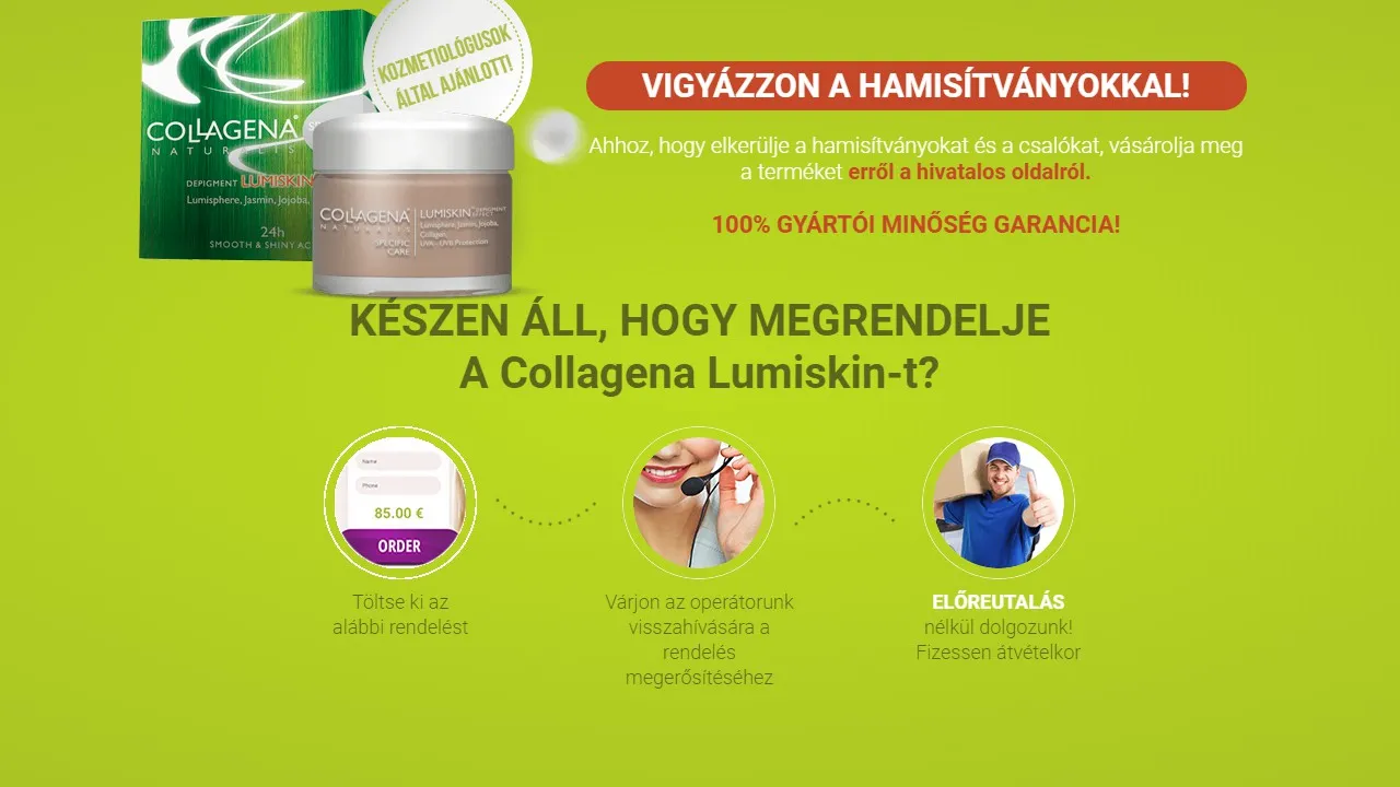 Collagena lumiskin: hol kapható vásárolni Magyarországon a gyógyszertárban?