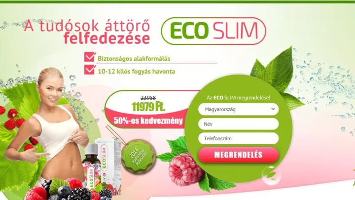 Eco Slim – észrevételek, értékelések, hol lehet vásárolni, ár