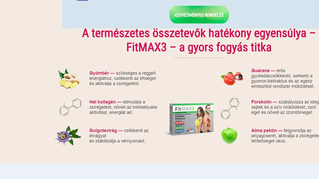 EXILIS fogyasztó kapszula (60db) - Menta Biobolt