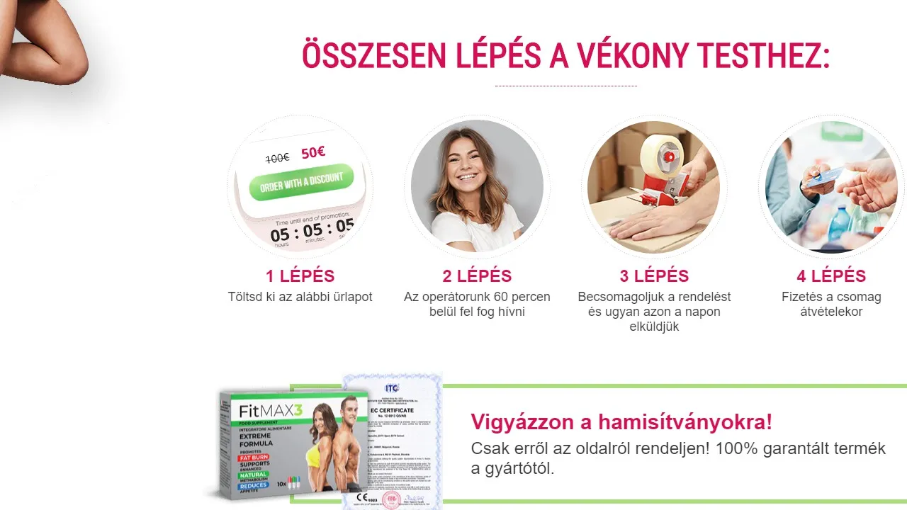 Fitmax3: hol kapható vásárolni Magyarországon a gyógyszertárban?
