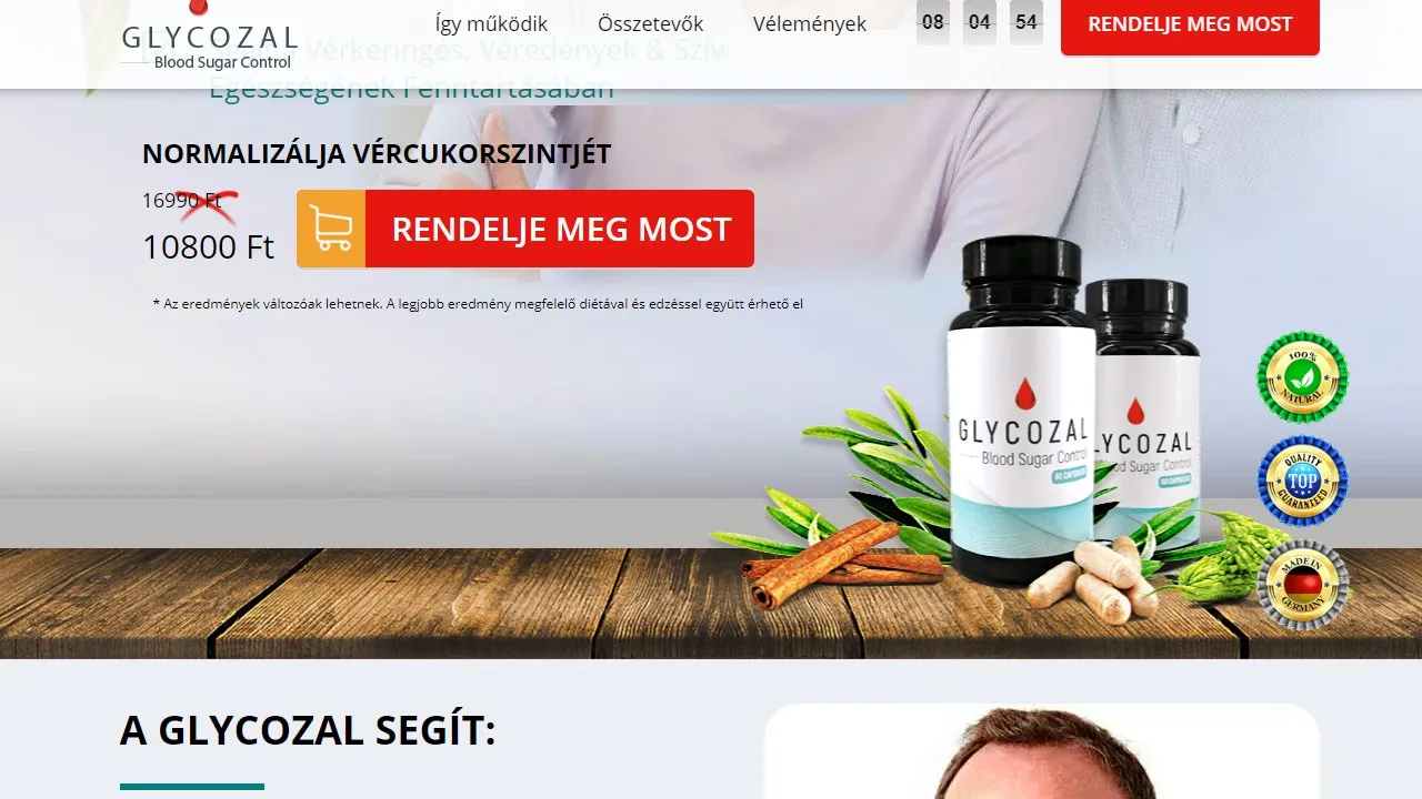 Glycozal: hol kapható vásárolni Magyarországon a gyógyszertárban?
