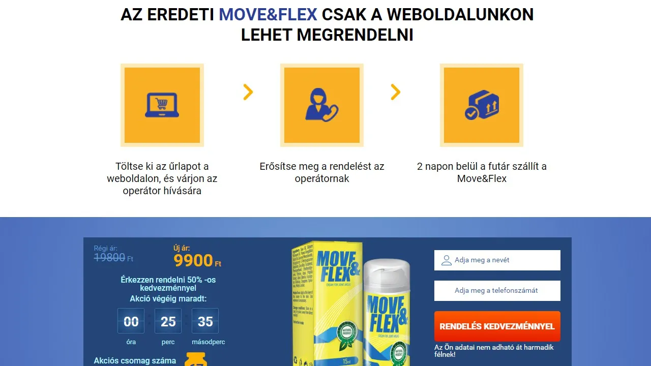 Move flex: hol kapható vásárolni Magyarországon a gyógyszertárban?
