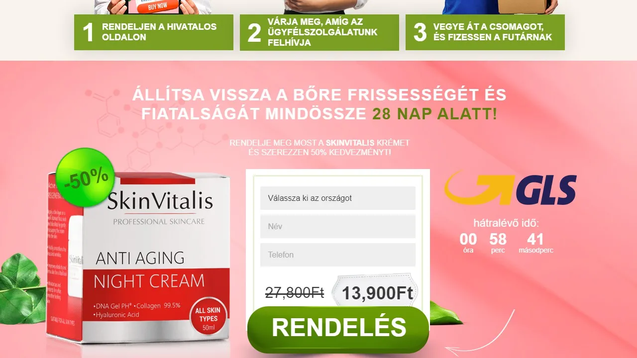Skin vitalis: hol kapható vásárolni Magyarországon a gyógyszertárban?