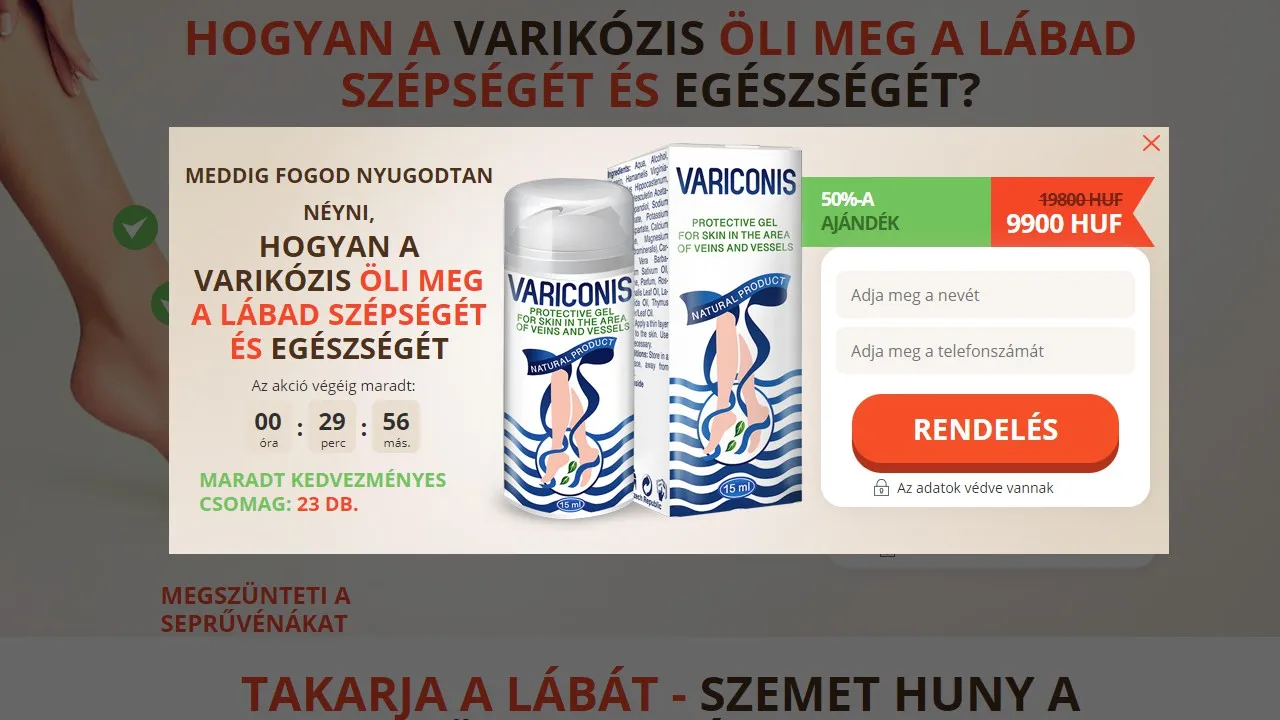 Variconis: hol kapható vásárolni Magyarországon a gyógyszertárban?